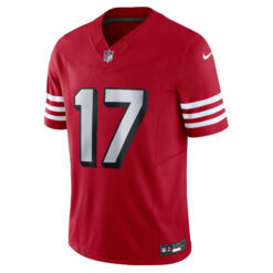 Alternative view of Jordan Watkins San Francisco 49ers Scarlet Alternate Vapor F.U.S.E Limited Jersey - All Stitched