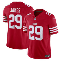 Jordan James San Francisco 49ers Scarlet Home Vapor F.U.S.E Limited Jersey - All Stitched