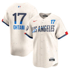 Shohei Ohtani Los Angeles Dodgers Cream 2025 City Connect Limited Jersey - All Stitched