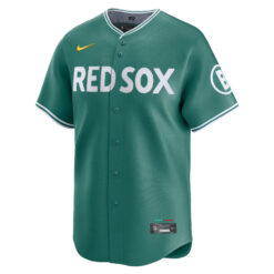 Alternative view of Boston Red Sox Green 2025 City Connect Limited Jersey - All Stitched