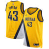 Pascal Siakam Indiana Pacers Yellow Statement Edition Jersey - All Stitched