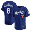 Kike Hernandez Los Angeles Dodgers Royal Blue Kobe Honor Collection Limited Jersey - All Stitched