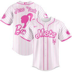 New York Mets x Barbie Night Game Limited Jersey - All Stitched