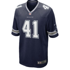 Alternative view of Donovan Ezeiruaku Dallas Cowboys Navy Home Game Jersey - All Stitched