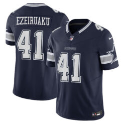 Donovan Ezeiruaku Dallas Cowboys Navy Home Vapor F.U.S.E Limited Jersey - All Stitched