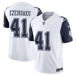 Donovan Ezeiruaku Dallas Cowboys White Alternate Vapor F.U.S.E Limited Jersey - All Stitched