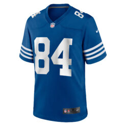 Alternative view of Tyler Warren Indianapolis Colts Royal Blue Alternate Game Jersey - All Stitched