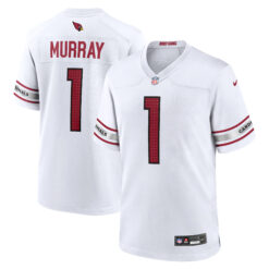 Kyler Murray Arizona Cardinals White Road Game Jersey - All Stitched