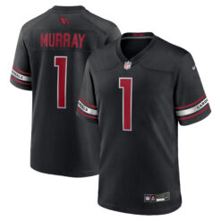 Kyler Murray Arizona Cardinals Black Alternate Game Jersey - All Stitched