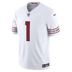 Alternative view of Kyler Murray Arizona Cardinals White Road Vapor F.U.S.E Limited Jersey - All Stitched