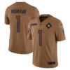 Kyler Murray Arizona Cardinals Brown 2023 Salute To Service Jersey - All Stitched