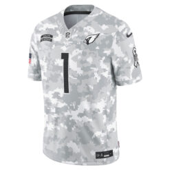 Alternative view of Kyler Murray Arizona Cardinals Camo 2024 Salute To Service Jersey - All Stitched