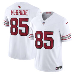 Trey McBride Arizona Cardinals White Road Vapor F.U.S.E Limited Jersey - All Stitched