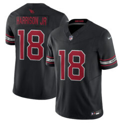 Marvin Harrison Jr Arizona Cardinals Black Alternate Vapor F.U.S.E Limited Jersey - All Stitched