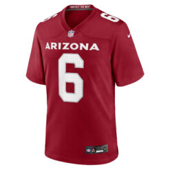Alternative view of James Conner Arizona Cardinals Cardinal Home Game Jersey - All Stitched