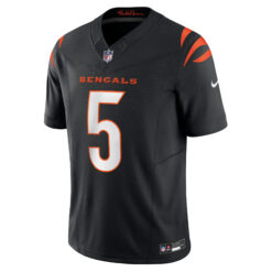 Alternative view of Tee Higgins Cincinnati Bengals Black Home Vapor F.U.S.E Limited Jersey - All Stitched