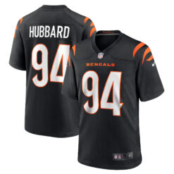 Sam Hubbard Cincinnati Bengals Black Home Game Jersey - All Stitched