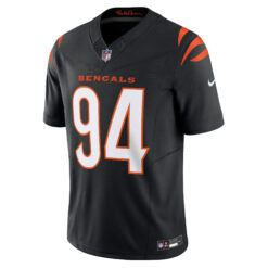 Alternative view of Sam Hubbard Cincinnati Bengals Black Home Vapor F.U.S.E Limited Jersey - All Stitched