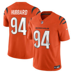 Sam Hubbard Cincinnati Bengals Orange Alternate Vapor F.U.S.E Limited Jersey - All Stitched