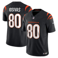 Andrei Iosivas Cincinnati Bengals Black Home Vapor F.U.S.E Limited Jersey - All Stitched