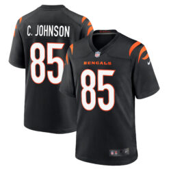 Chad Johnson Cincinnati Bengals Black Home Game Jersey - All Stitched