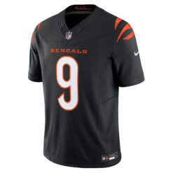 Alternative view of Joe Burrow Cincinnati Bengals Black Home Vapor F.U.S.E Limited Jersey - All Stitched