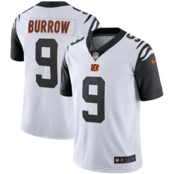 Joe Burrow Cincinnati Bengals White Road Vapor Limited Jersey - All Stitched