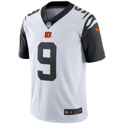 Alternative view of Joe Burrow Cincinnati Bengals White Road Vapor Limited Jersey - All Stitched