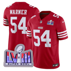 Fred Warner San Francisco 49ers Scarlet Vapor F.U.S.E Limited Jersey - All Stitched