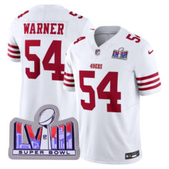 Fred Warner San Francisco 49ers White Vapor F.U.S.E Limited Jersey - All Stitched