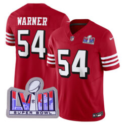 Fred Warner San Francisco 49ers Scarlet Alternate Vapor F.U.S.E Limited Jersey - All Stitched