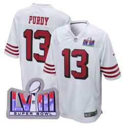 Brock Purdy San Francisco 49ers White 2nd Alternate Game Jersey - All Stitched