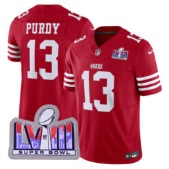 Brock Purdy San Francisco 49ers Scarlet Vapor F.U.S.E Limited Jersey - All Stitched