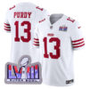 Brock Purdy San Francisco 49ers White Vapor F.U.S.E Limited Jersey - All Stitched