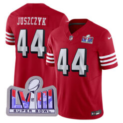 Kyle Juszczyk San Francisco 49ers Scarlet Alternate Vapor F.U.S.E Limited Jersey - All Stitched