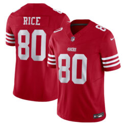 Jerry Rice San Francisco 49ers Scarlet Home Vapor F.U.S.E Limited Jersey - All Stitched