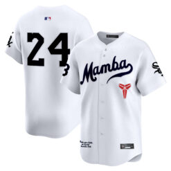Kobe Bryant Chicago White Sox White Kobe Honor Collection Limited Jersey - All Stitched