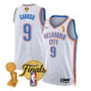 Alex Caruso Oklahoma City Thunder White Association 2025 Champions Jersey - All Stitched