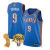 Alex Caruso Oklahoma City Thunder Royal Icon 2025 Champions Jersey - All Stitched