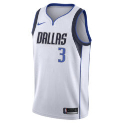 Alternative view of Anthony Davis Dallas Mavericks White Association Edition Jersey - All Stitched