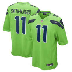 Jaxon Smith-Njigba Seattle Seahawks Neon Green Alternate Game Jersey - All Stitched