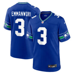 Nick Emmanwori Seattle Seahawks Royal Blue Alternate Game Jersey - All Stitched