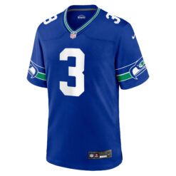 Alternative view of Nick Emmanwori Seattle Seahawks Royal Blue Alternate Game Jersey - All Stitched