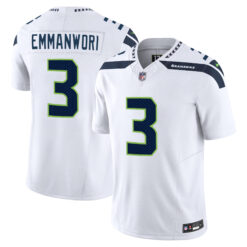 Nick Emmanwori Seattle Seahawks White Away Vapor F.U.S.E Limited Jersey - All Stitched
