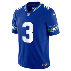 Alternative view of Nick Emmanwori Seattle Seahawks Royal Blue Alternate Vapor F.U.S.E Limited Jersey - All Stitched