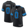 Jahmyr Gibbs Detroit Lions Black Alternate Game Jersey - All Stitched