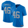 Jack Campbell Detroit Lions Blue Throwback Vapor F.U.S.E Limited Jersey - All Stitched