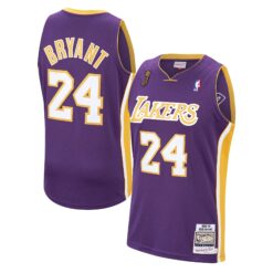 Kobe Bryant Los Angeles Lakers Purple 2008/09 Hardwood Classics Jersey - All Stitched