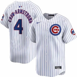 Pete Crow-Armstrong Chicago Cubs White Home Limited Jersey - All Stitched