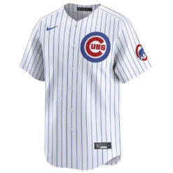 Alternative view of Pete Crow-Armstrong Chicago Cubs White Home Limited Jersey - All Stitched